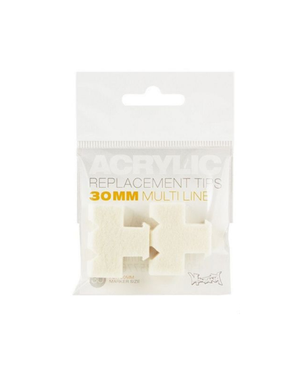 Montana - 30mm - Acryl triple line tip - set of 2